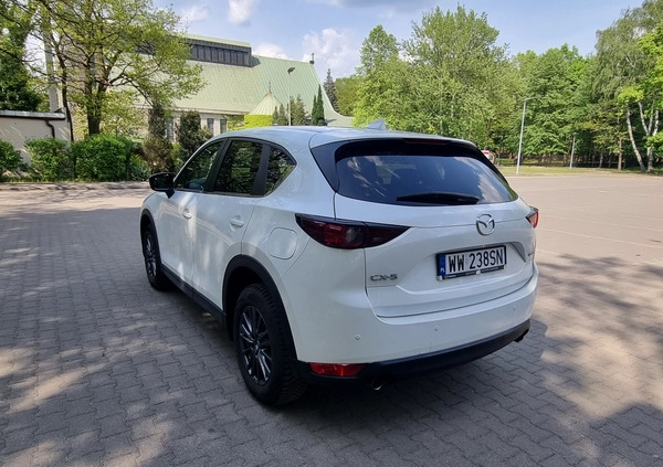 Mazda CX-5 cena 129500 przebieg: 49800, rok produkcji 2020 z Warszawa małe 172